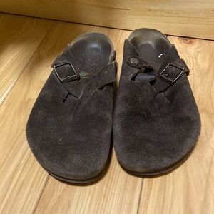 Birkenstock, brown, clogs, size 37, used